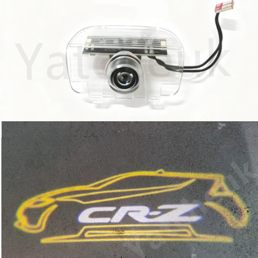 

2X LED Accessory car door welcome light suitable For Honda CR-Z CRZ 2010-2021 2020 2019 2018 2017 2016 2011 2012 2013 2014 2015
