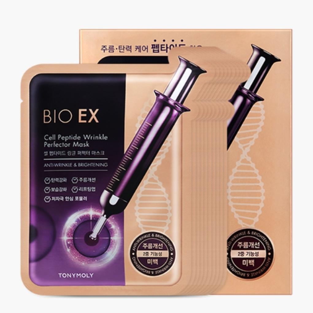 Tony Moly Bio EX Cell Peptide Mask Set (10 sheets)