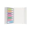 35pcs Biology Glass Prepared Microscope Slides Lab Specimens Set