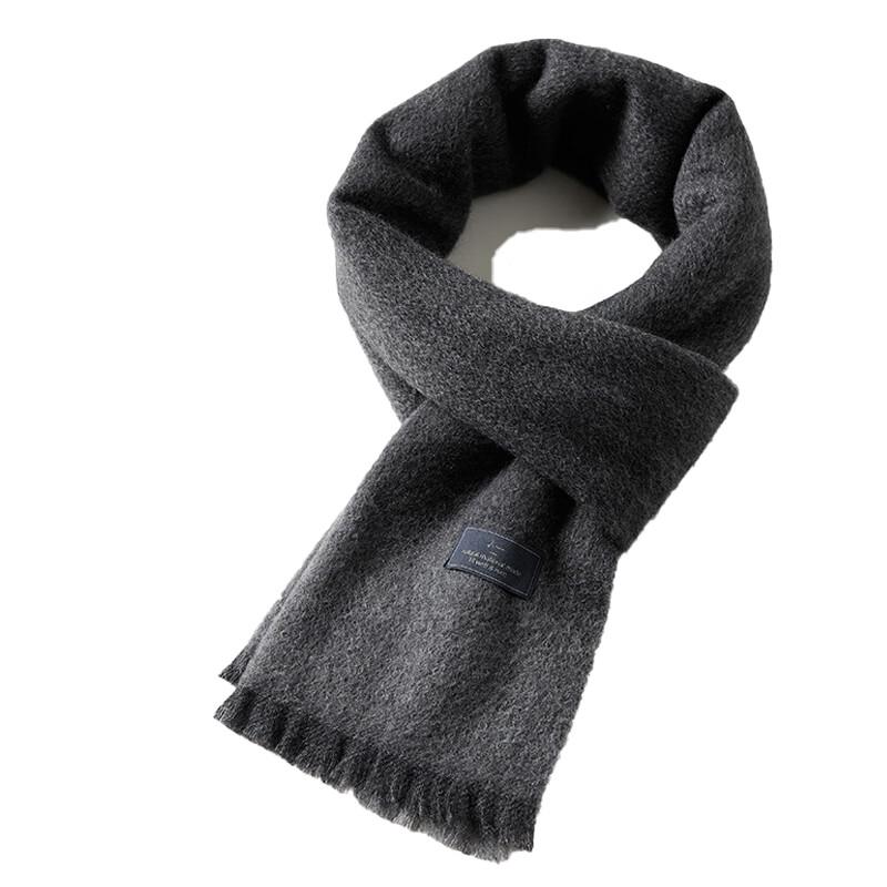 

JIUMU Мужской шарф из 100% кашемира One Size