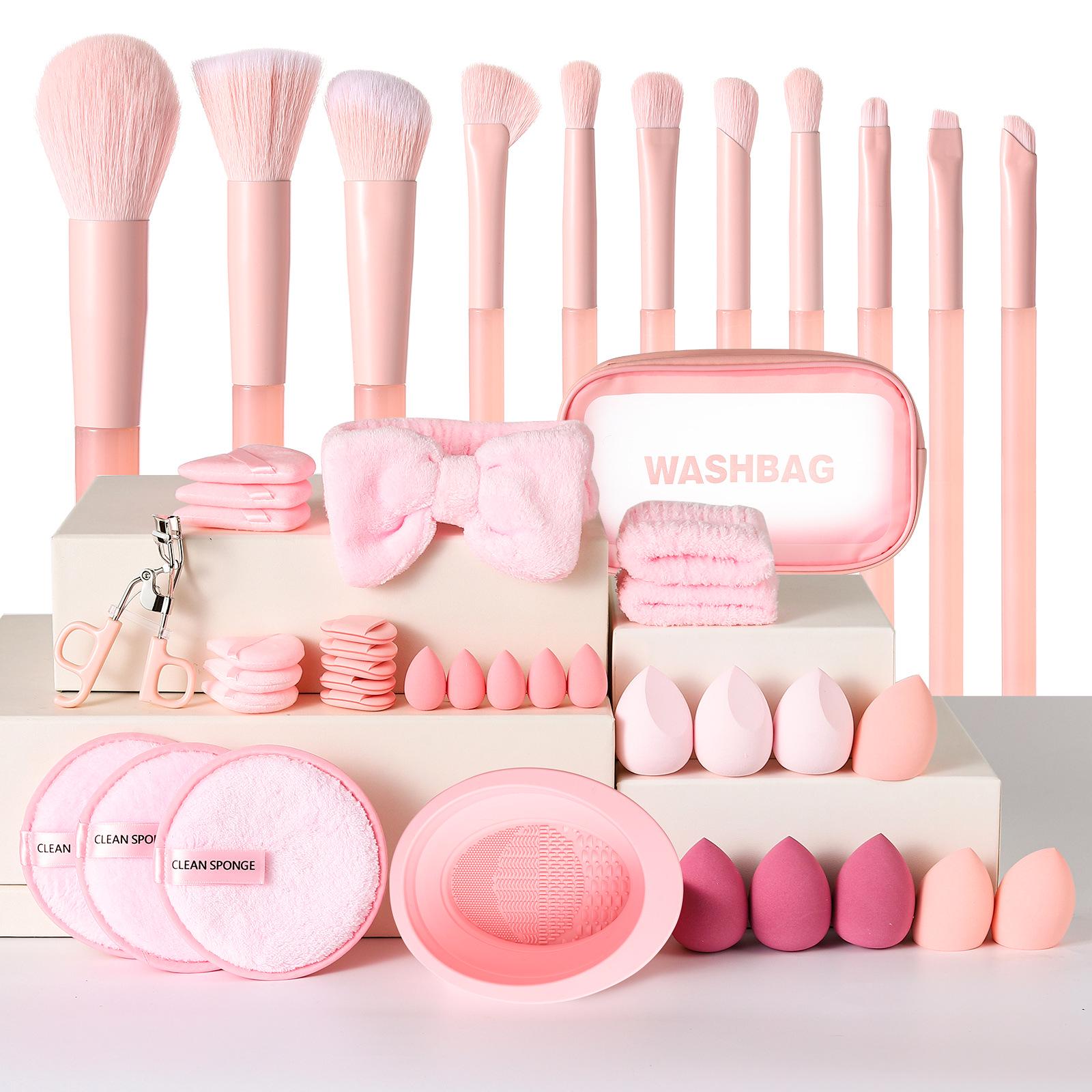 

Professional Makeup Tool Set: 30/45 Pieces - Brushes, Sponges & Cleaning Tools