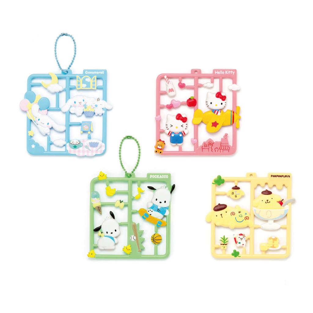 MegaHouse Plat Collection Sanrio Characters (4 Pcs Per Box) [Japan Toy Awards 2024 Variety Category Excellence Award]