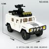 X001-X044 J772 J773 J779 Police Car Rescue Patrol Car Building Block Small Particle Toy