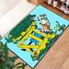 Pippi Longstocking Carpet Rug for Living Room Bedroom Home Sofa Decoration,Kids play Non-slip Floor Mat