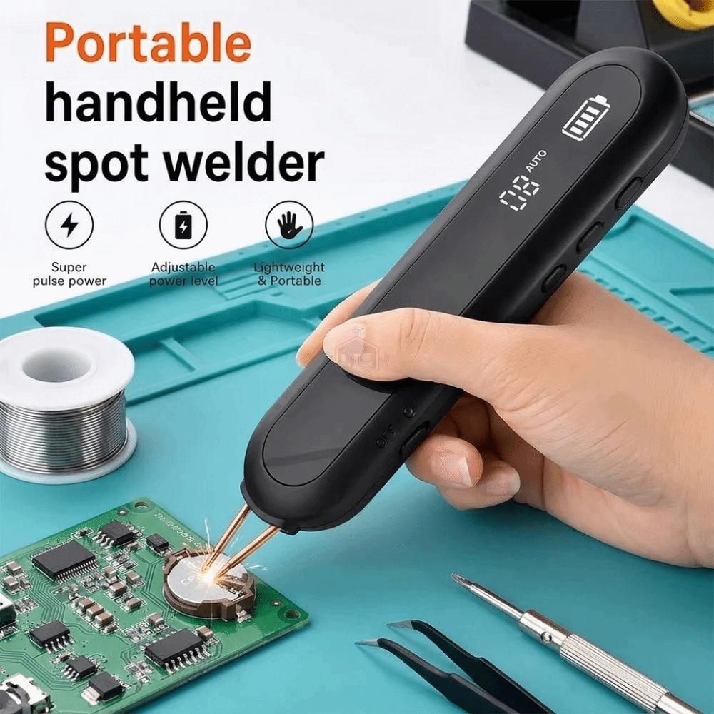 Handheld Spot Welder Adjustable Mini Battery Welder Portable Spot Welding Machine Touch Welding