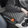 Universal Leather Car Armrest Cover Center Console Box Arm Rest Pad Protector US