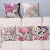 Puella Magi Madoka Magica Nap Anime Pillow Gift Home Office Decoration Bedroom Sofa Car Cushion Cover Case 45x45
