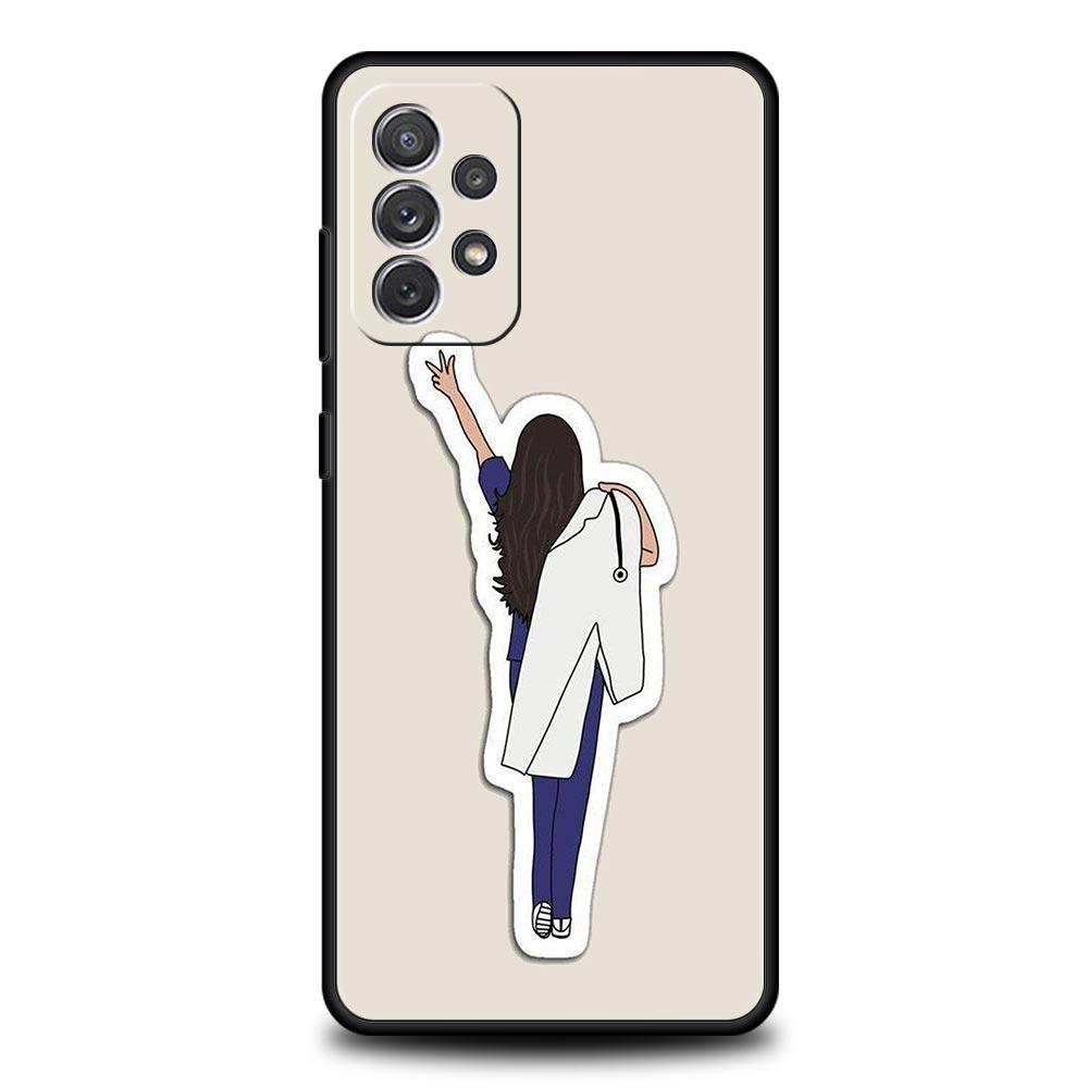 Phone Case For Samsung Galaxy A15 A13 A51 A71 A41 A31 A21S A03S A05 A35 A55 A23 A25 A33 A53 A73 5G Cover Doctor Nurse Medical