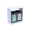 Miniature Trash Can 1/12 Scale Doll Mansion Accessories Realistic Tiny Outdoor Trash Bin for Imaginative Play Collectors
