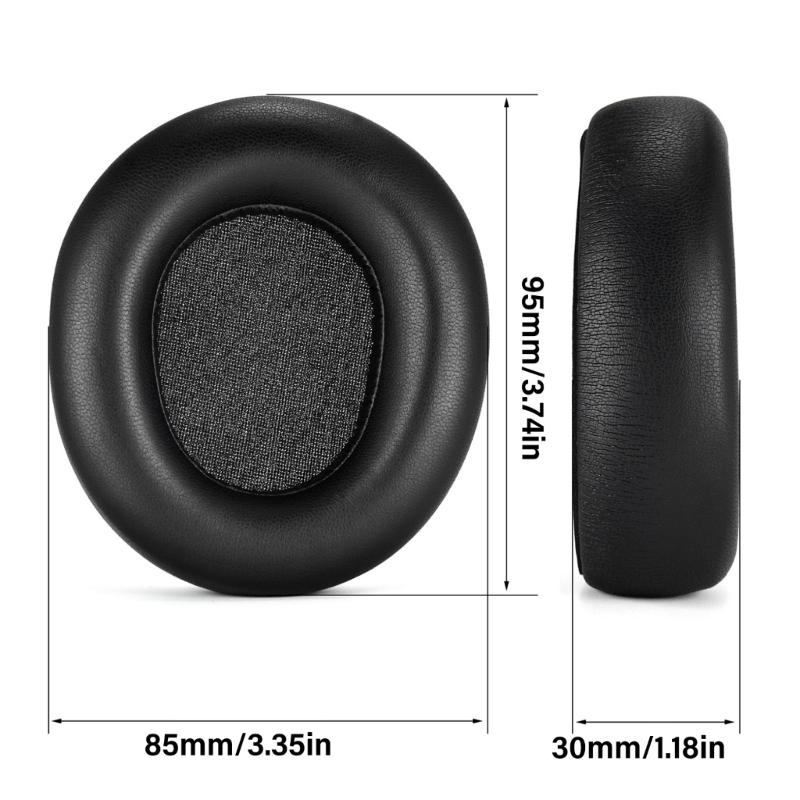 Breathable Headphone Ear Pads Sweat Resistant Design Extended Gaming Hour for Dedicated Model Spare Ear Cushions