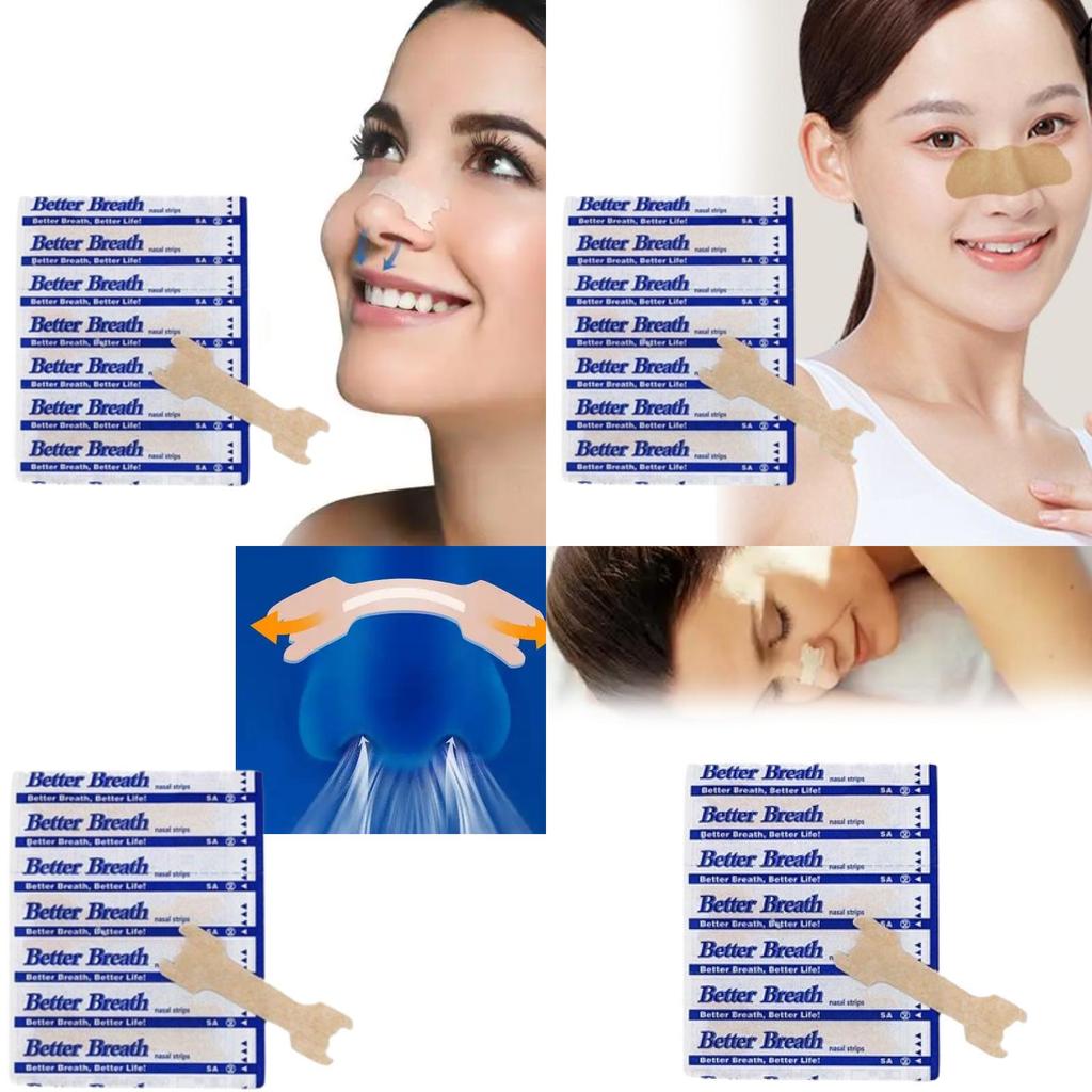 Better Breathe Nasale Belüftungspflaster Für Kinder Und Erwachsene Mit Atmungsverbesserndem Design Für Schlaf- Und Atmungskomfort
