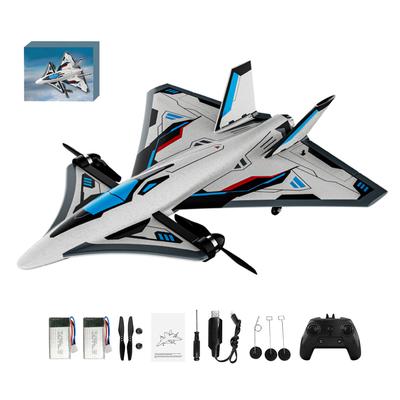 RC Plane 6 Channel 2.4GHz Remote Control EPP Foam Stunt Glider with Gyro for Adults Beginners