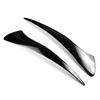 A28G-Front Headlight Cover Head Light Lamp Eyelid Eyebrow Trim For BMW 5 Series GT GT528 GT535 GT550 F07 Real Carbon Fiber Parts