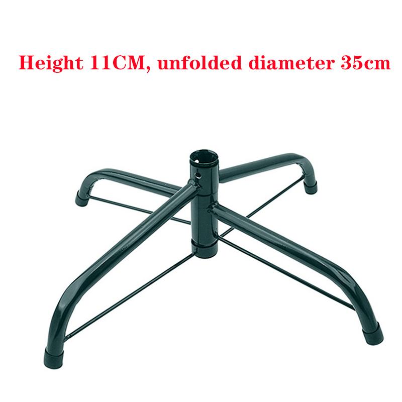 Iron Metal Christmas Tree Holder Base Tree Stand Foot Holder Xmas Home Party Decor Tree Support Shelf Holder Rack