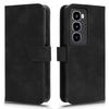For itel City 100 4G Leather Case Skin Feel Anti Drop Wallet Flip Phone Cover