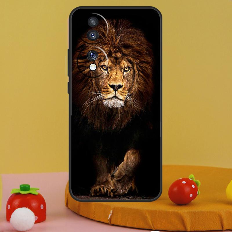 King Of The Jungle Lion Case For Honor 200 Pro X9a X9c X8a X7a X6a X7 X8 X9 X8b X9b 50 70 90 Magic 5 6 Lite Cover