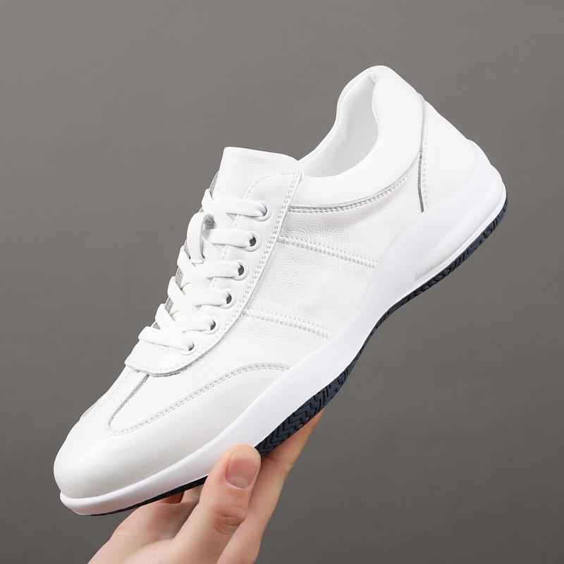 Mode Offizielle Website Heißverkaufende Herren Echtleder Schuhe Schlichte Neue Herren Oxford Schuhe Outdoor Sport Freizeitschuhe Vielseitig