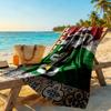 Cristiano Ronaldo Beach Towel Super Soft & Absorbent Comfortable Lightweight Perfect for Traveling Yoga Camping and Swimming