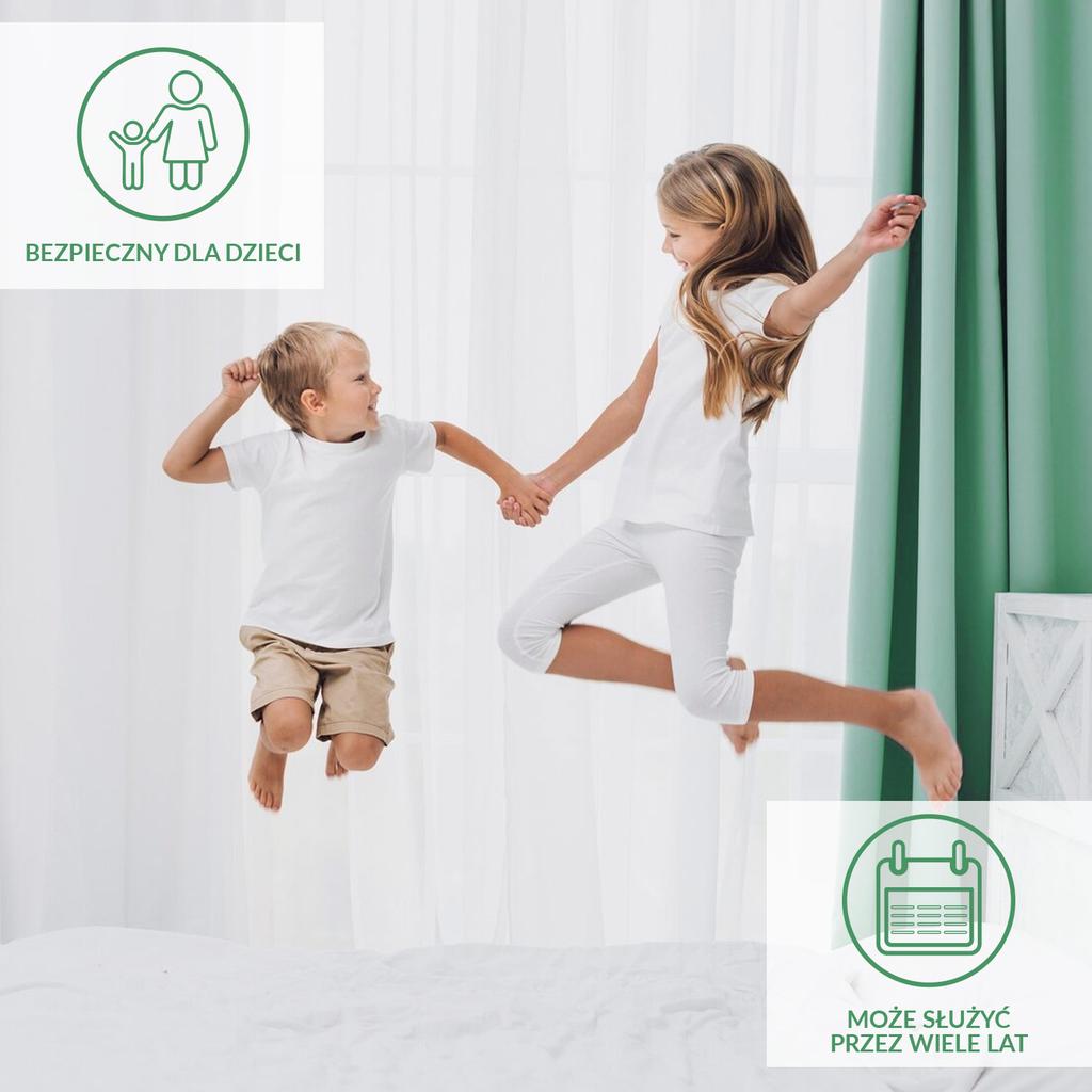 Mattress protector 200x220 and fitted sheet JERSEY in one pink