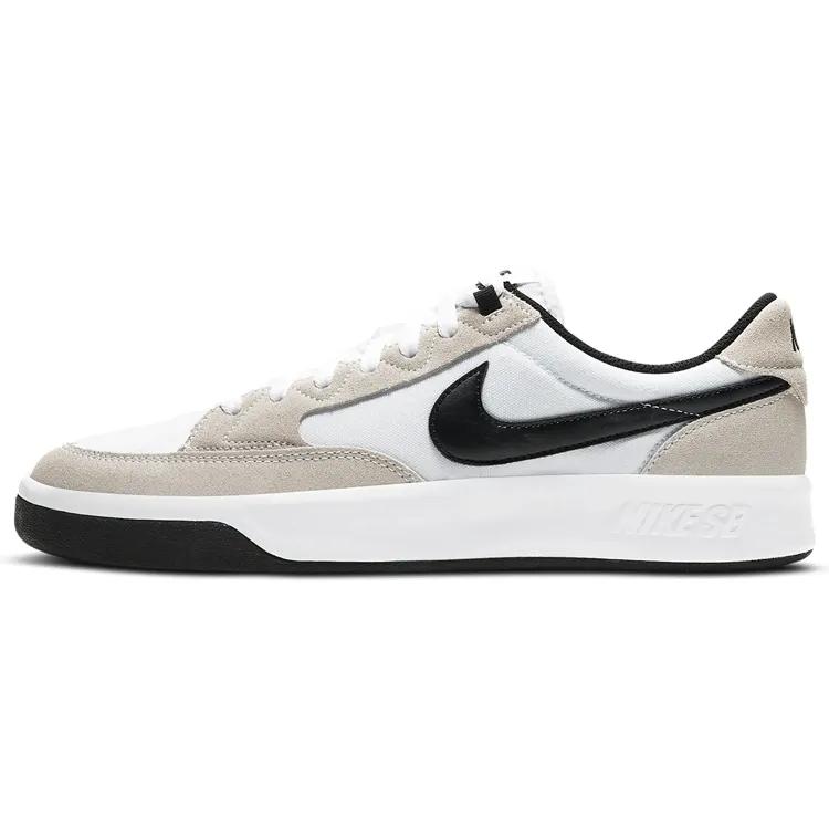 Nike SB Adversary Plum Blossom Tarepanda , Lazy Panda , Vintage Casual Low top Skateboard Shoes Unisex White Gray (Unisex) Skate Shoes