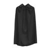 Halloween Vampires Witch Cape with Hood Black Hooded Cape Cloak Witch Wizard Costume Wizard Robe for Adult Kids Unisex