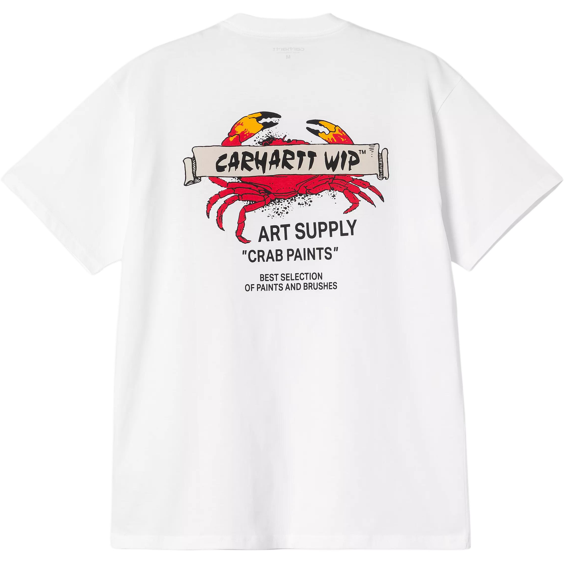Carhartt WIP SS25 īsām piedurknēm Krabju