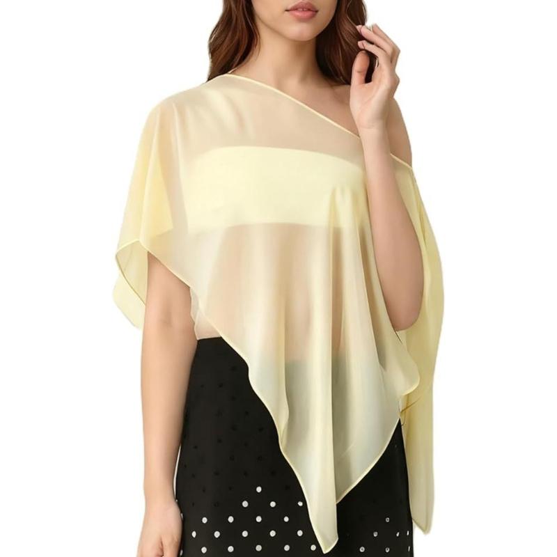 Leggero Sciarpa in Chiffon Con Protezione Solare UPF30+ Per Donne Estate Spiaggia Vacanza E Pendolarismo Quotidiano