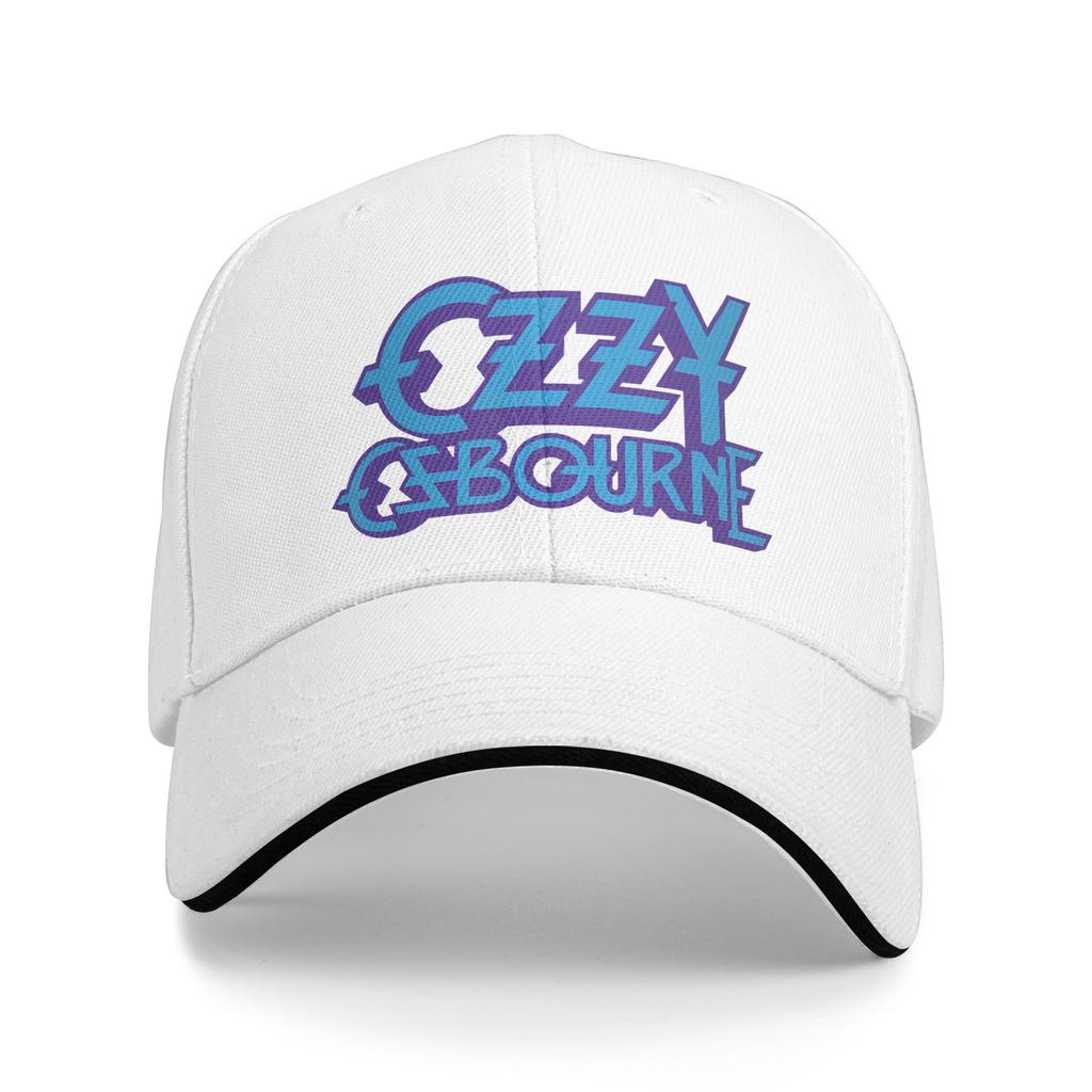Ozzy Osbourne fialová a modrá baseballová čepice s logem, ležérní hip hopové klobouky, letní pánské běžecké hippie snapback čepice