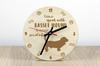 Basset Hound – Clock with a dog, wooden clock | Art-Dog