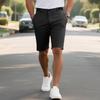 Pantaloncini da Suit Estivi Monocolore da Uomo Pantaloncini Sportivi Casual da Uomo