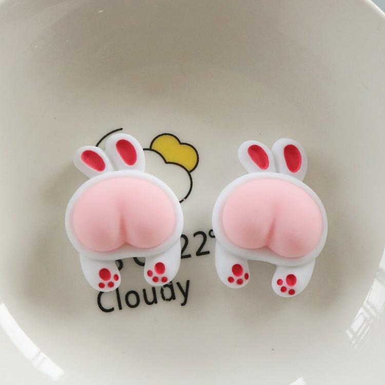 10 Pcs New Kawaii Cartoon Animal Big Ass Series Resin Cabochons Scrapbook Diy Jewellery Hairpin Accessories Decorate Craft A83