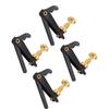 4Pcs Violin Fine Tuners Metal String Adjuster Replacement Musical Accessories for 3 4 4 4