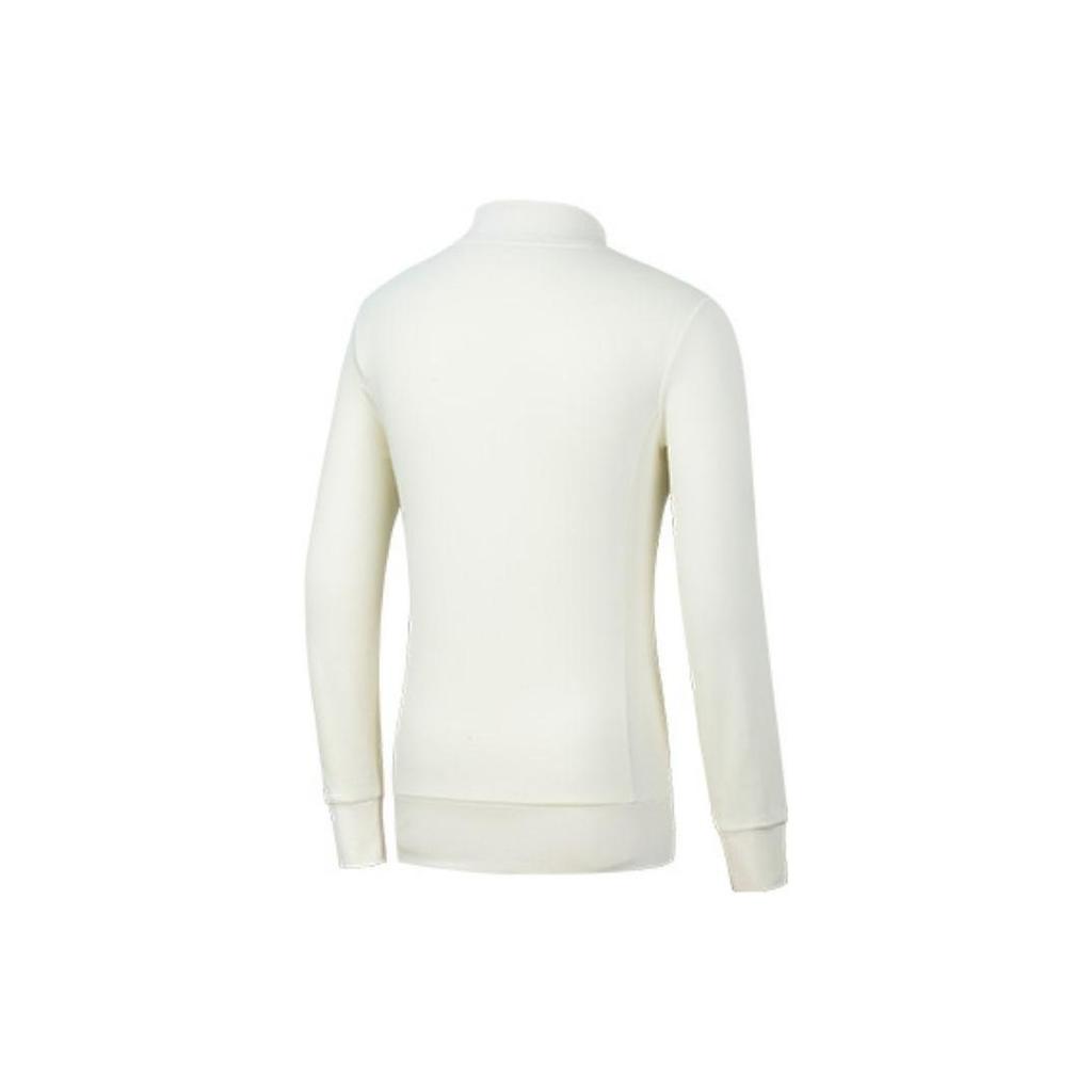 ANTA Sweatshirts Women's Vanilla White Crew Neck Moderate Nipped-in Waist 162240709-5