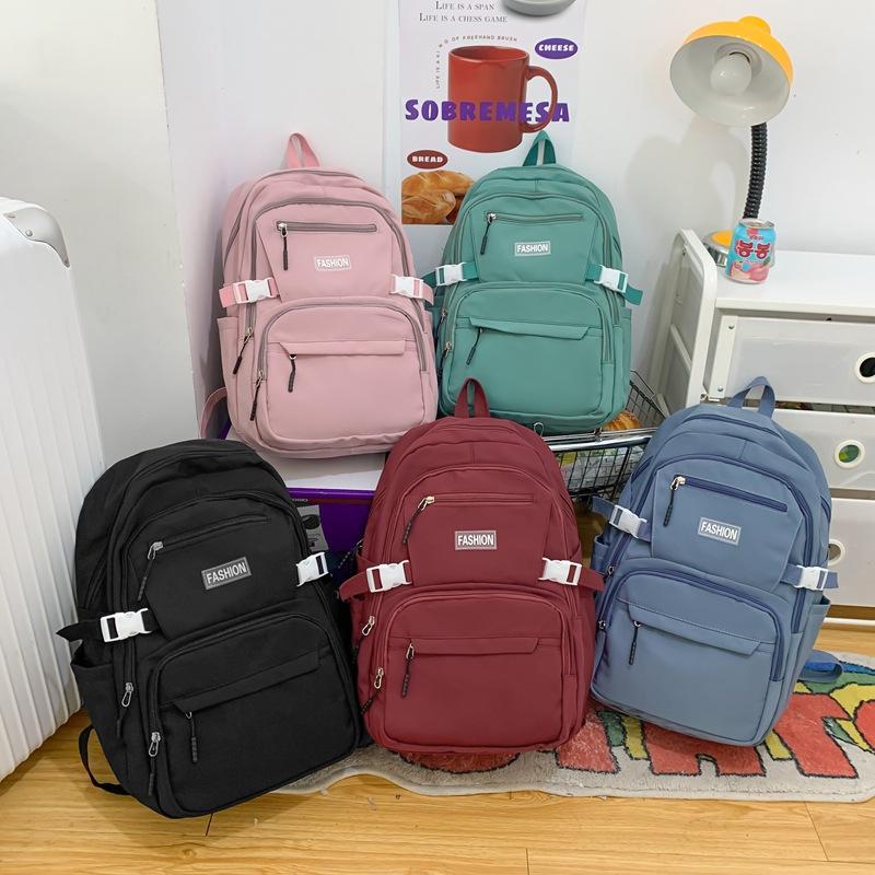 Backpack Large Capacity Travel Backpack Junior School Bag Female Student Shoulder Bag