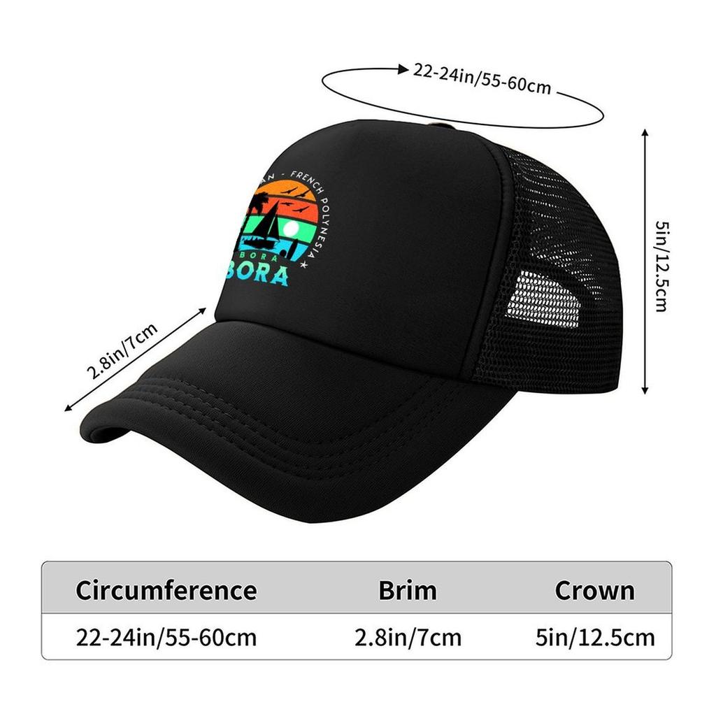 Bora Bora  French Polynesia Baseball Cap Derby Hat Uv Protection Solar Hat Luxury Unisex Hat Tea For Unisex Womens
