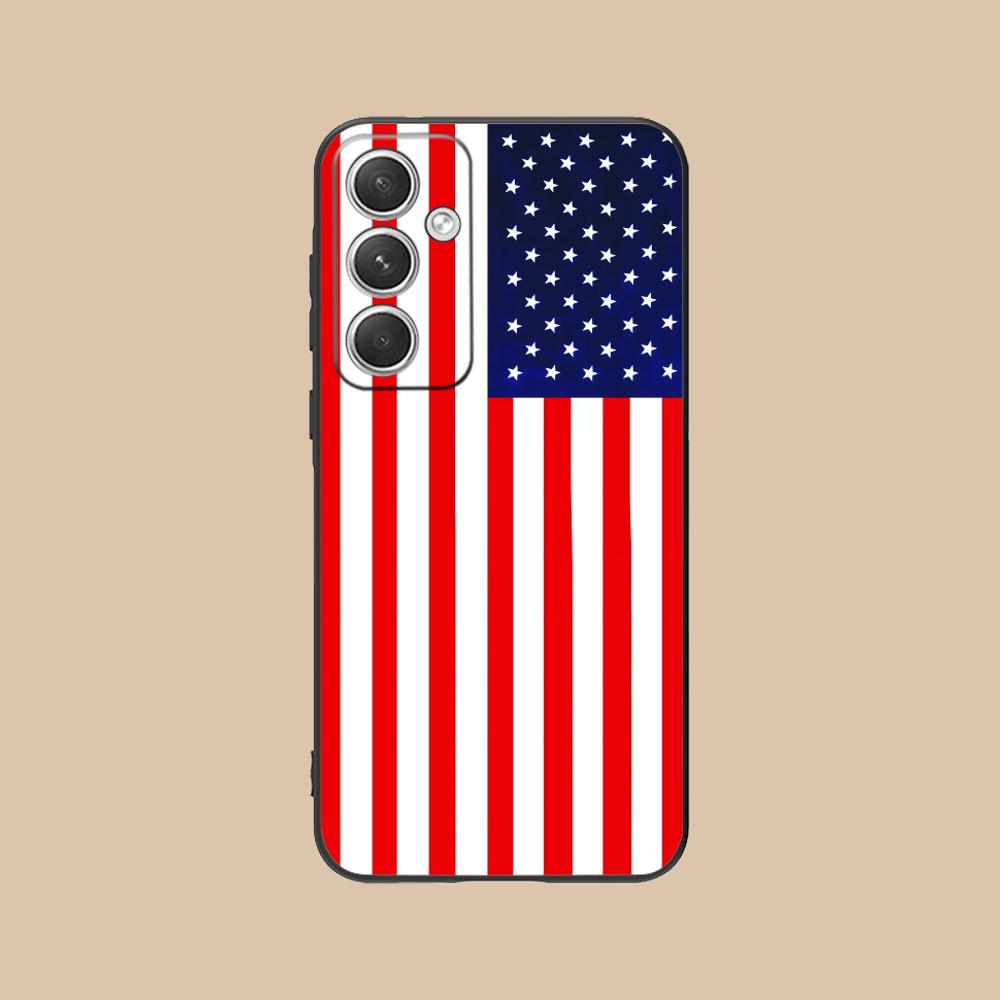 USA Amerika Flagge Handy Hülle für Samsung Galaxy S26 S25 S24 S23 S22 S21 S20 Note20 Plus FE Ultra Bunte Hülle Hülle
