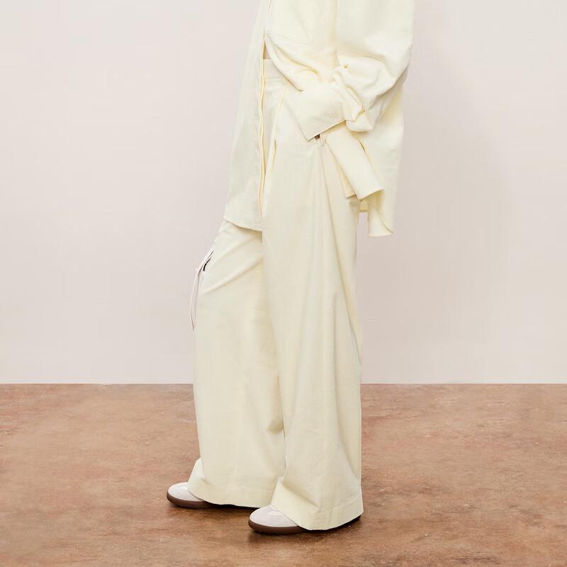 

LESS 2024 Осень Повседневные Свободные Брюки Прямого Кроя (2O8E11650) L