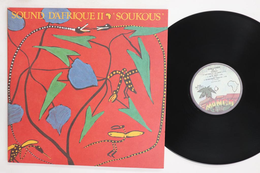 LP Record VARIOUS  Sound Dafrique Ii Soukous MLPS9754 MANGO 1982 US World Music Used