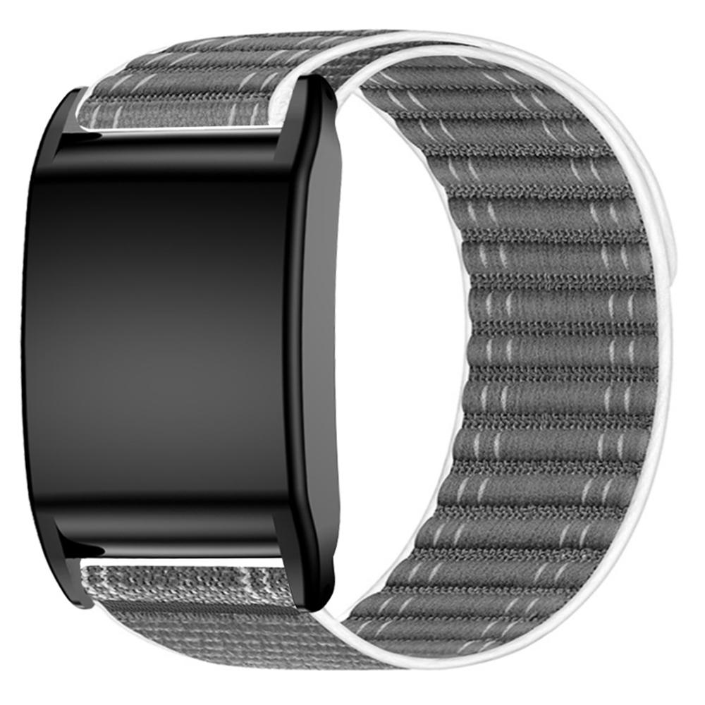 

Для WHOOP 4.0 Стильний нейлоновий ремінець на зап ястя Петля на липучці з захисним чохлом Grey