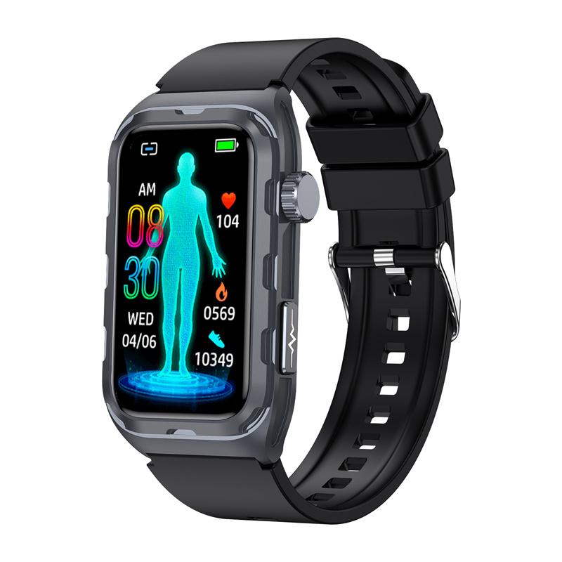 TK79 Smart Bracelet ECG Health Monitoring One Click Micro Physical Examination Blood Pressure Glucose Heart Rate Wristwatch