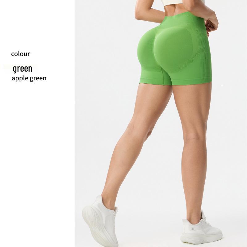 High-Waisted Butt-Lifting Yoga & Running Shorts for Women Medium