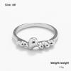 Kenjie INS Irregular Alloy Personality Ring for Women - European and American Open Design, Autumn/Winter Collection.