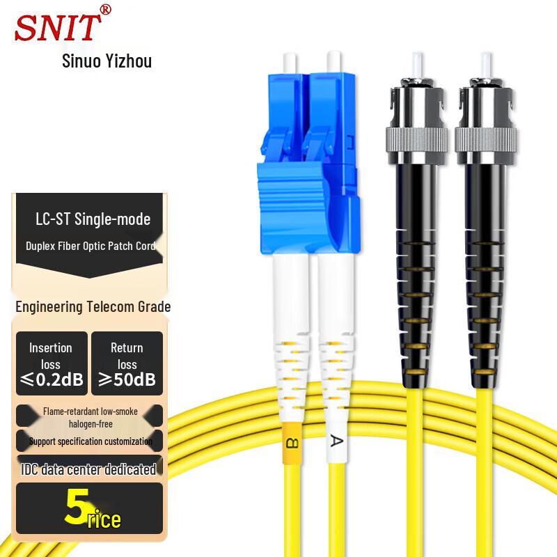 SNIT Telecom-Grade Glasvezel Patchkabel
