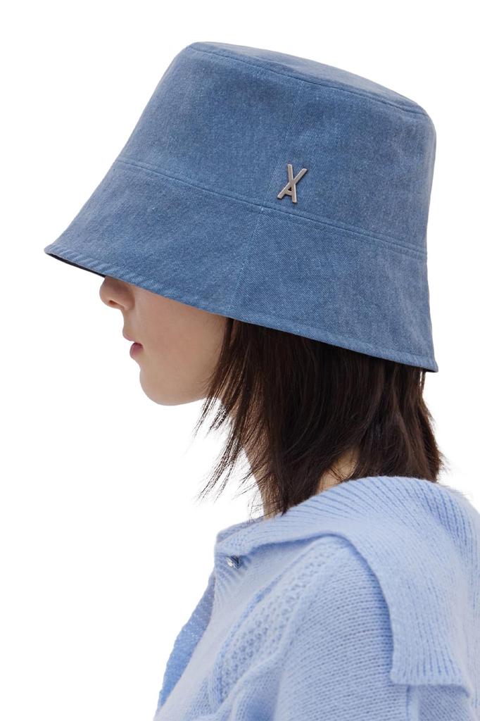 VA Stud Pigment Bucket Hat Blue