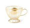 DIFEIUKI Coffee Capsule Storage Basket, Coffee Pod Storage, Coffee Pod Holder, Small Items, Tabletop Kitchen Coffee Accessories, Iron Fruit Holder,