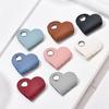 5/10Pcs Heart-Shaped Faux Leather Headphone Cable Winder, Data Cable Organizer, Cable Management Clip, Heart-Shaped Cable Winder