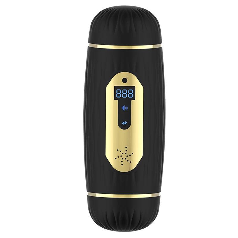 Automatic Male Masturbator Cup For Men Sex Toy 10 Vibrating Electric Pocket Pussy Stroker Vibrator Penis Stimulation Sex Machine
