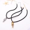 Simple Personality Creative Design Movable Ocean Wind Tropical Fish Pendant Daily Commuter Women's Necklace