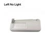 1 Stück/1 Paar Graue Linke und Rechte Sonnenblende mit oder ohne Lampe Passend für Mazda 3 2010 2011 2012 2013 BBM2-69-320C-75 Ersatz