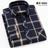New Fashion Men's Plaid Shirts Long Sleeve Cotton Soft Regular-fit Single Pocket Comfortable Casual Flannel Shirts Male Clothing